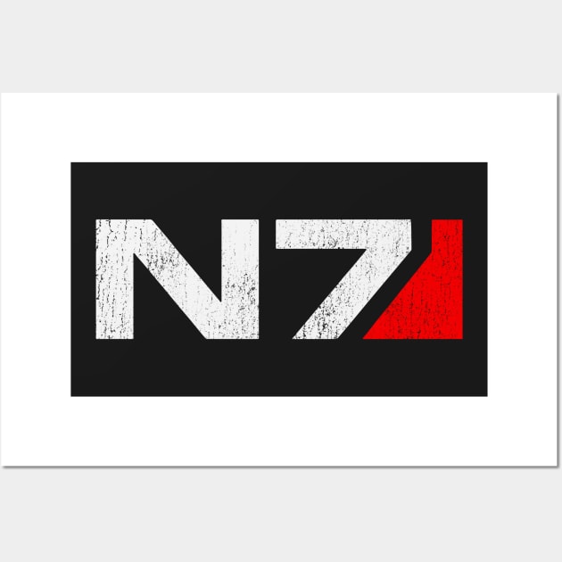 N7 Wall Art by Alfons